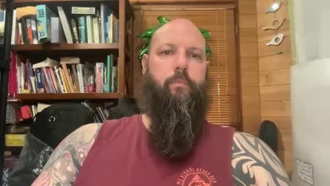 Snapshot of spenderal chatting on January 7, 2:54 am Beard Guy online show from January 7, 2:54 am