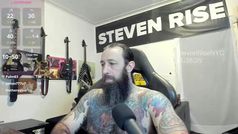 StevenRiseNYC online show from November 28, 11:39 pm