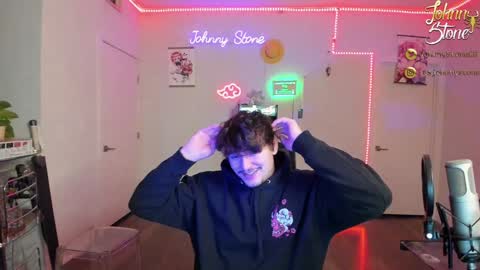 Johnny Stone online show from January 14, 1:15 am