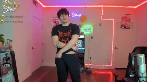 Johnny Stone online show from February 8, 1:11 am