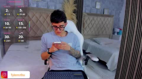 Tyler online show from April 9, 8:37 pm
