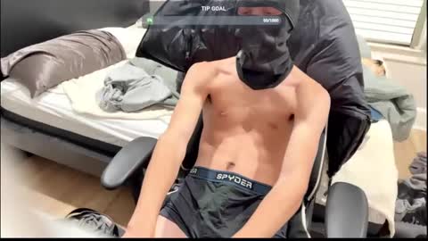 Snapshot of unkownjerker0324 chatting on January 24, 5:42 am YoungJerker online show from January 24, 5:42 am