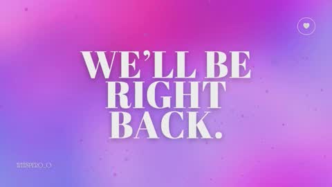 whispero_o online show from October 12, 9:03 am