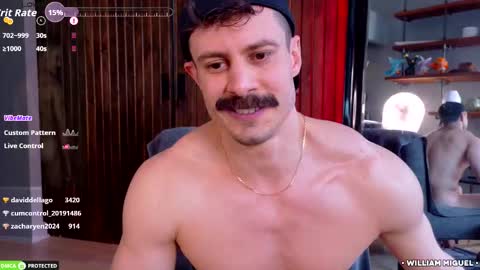 William Miguel online show from March 10, 9:10 pm