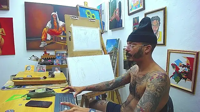 color beat17 online show from October 10, 1:27 pm