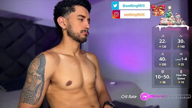 AxelKing1326 online show from December 15, 10:48 pm