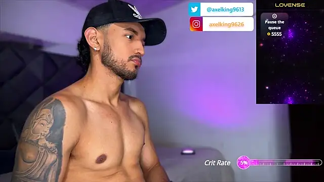 AxelKing1326 online show from January 25, 8:53 pm