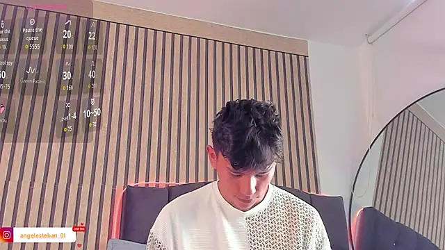 Angel esteban fx online show from June 23, 7:50 pm