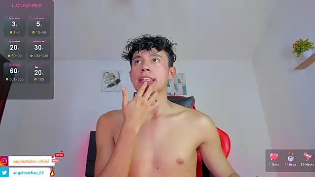 Angel esteban fx online show from October 11, 3:43 am