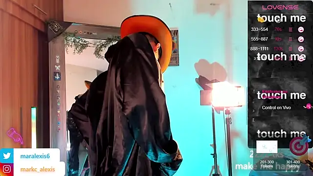 marckalexis online show from February 23, 9:25 pm