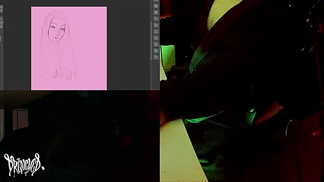 DrenchedArt online show from February 21, 7:22 am
