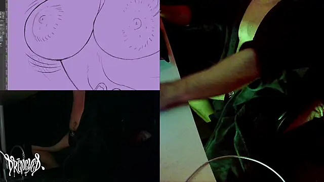 DrenchedArt online show from December 11, 6:37 am