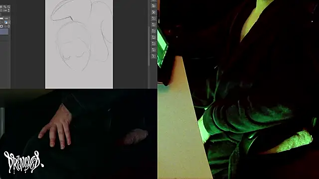 DrenchedArt online show from February 11, 2:46 pm