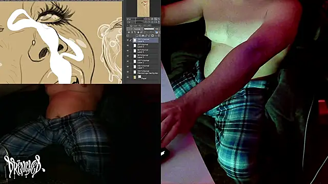 DrenchedArt online show from December 3, 7:41 am