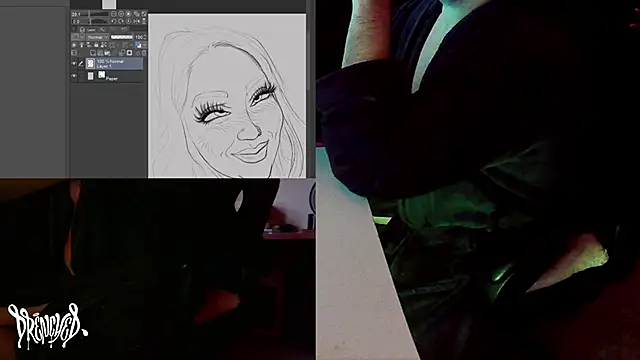 DrenchedArt online show from January 30, 10:41 pm