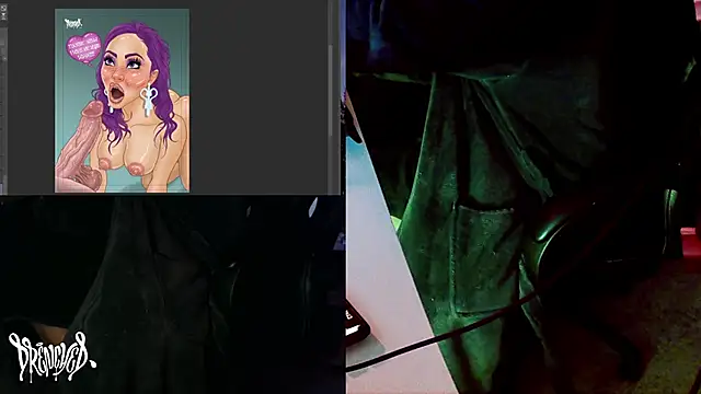 DrenchedArt online show from December 23, 7:41 pm