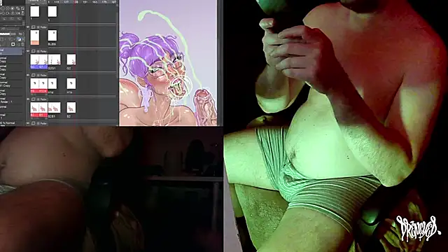 DrenchedArt online show from October 7, 4:27 am