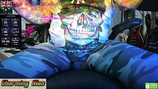 TheGothKing online show from October 7, 6:45 pm