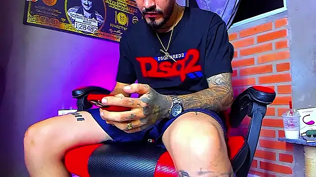 smoker445 online show from October 14, 1:23 am