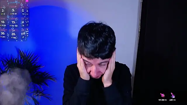 cameron cum online show from January 9, 10:20 am