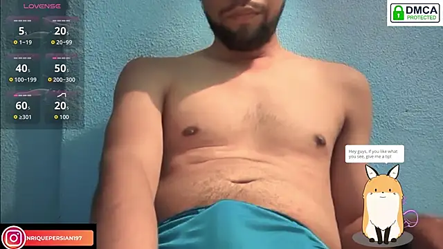 EnriquePersian197 online show from April 21, 6:47 pm