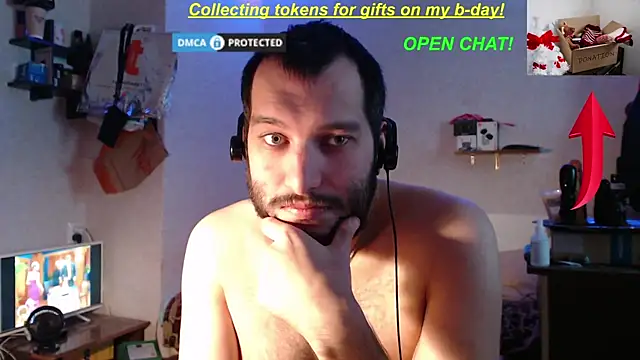 BISEXGOOD777 online show from December 8, 8:30 am