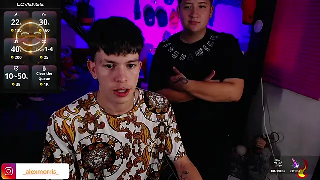  AlexMorris online show from January 17, 7:55 am