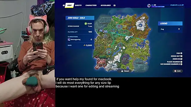 tallnerdyguy online show from October 13, 3:01 am