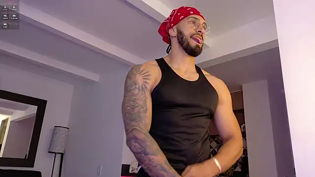 tony muscle online show from October 15, 10:50 pm