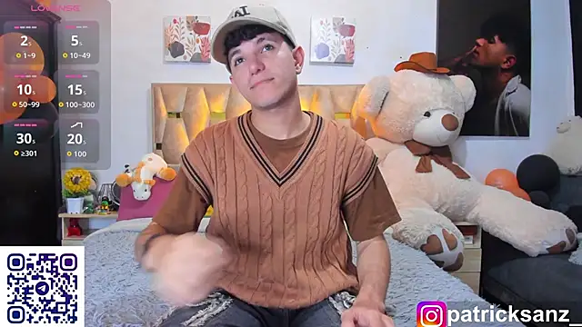 patrick sanzz online show from October 10, 9:36 am