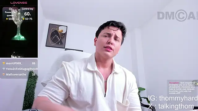 Snapshot of Thom_Ohtani chatting on January 9, 4:52 am Thom Ohtani online show from January 9, 4:52 am