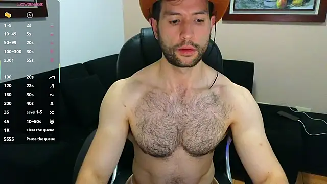 hairyncuteass online show from October 10, 1:21 am