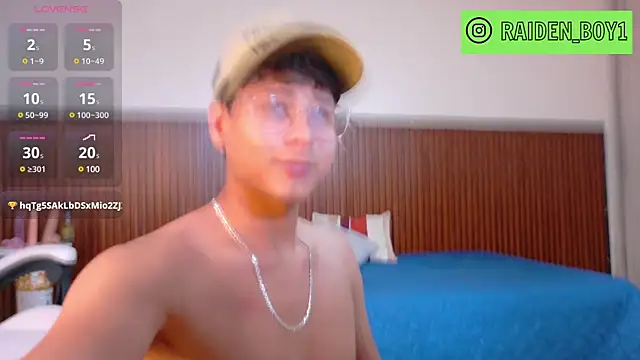 Raiden  Boy online show from March 14, 8:06 pm