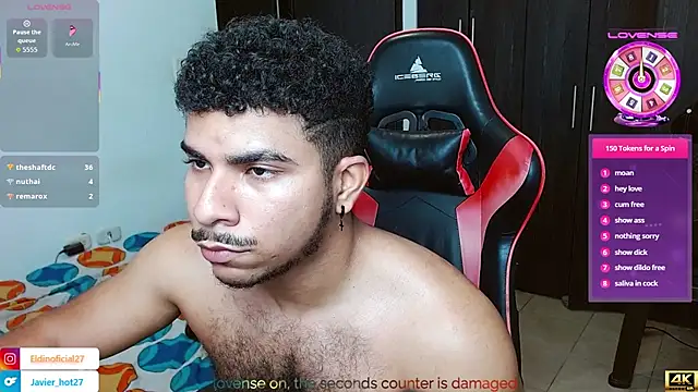 Javier Hot27 online show from April 2, 11:23 pm