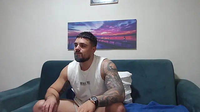 Tiberius hunk online show from November 15, 5:59 pm