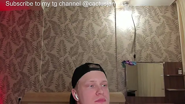 Cactus  James online show from March 27, 6:20 pm