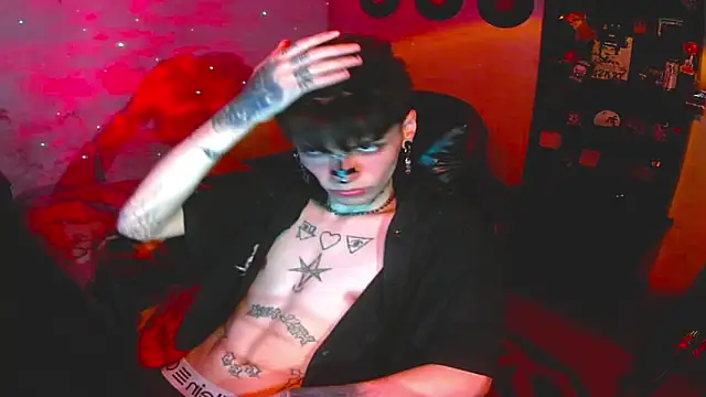 Snapshot of prince_x_dark chatting on October 14, 4:41 am prince x dark online show from October 14, 4:41 am