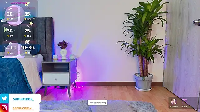 samucamx  online show from October 30, 12:35 am