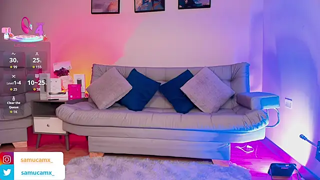 samucamx  online show from April 19, 2:33 am