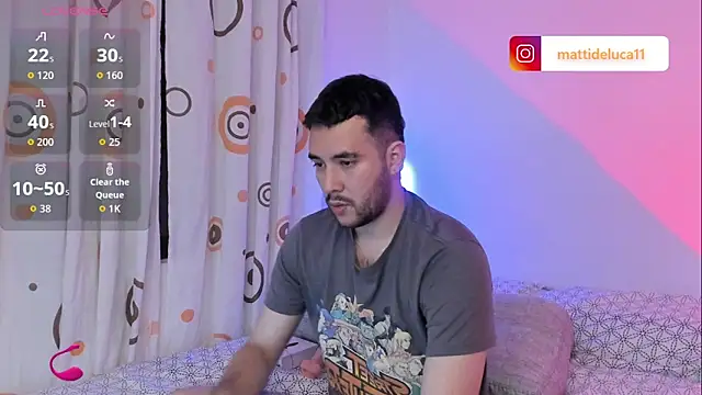 matti de lucaa online show from November 25, 8:55 pm