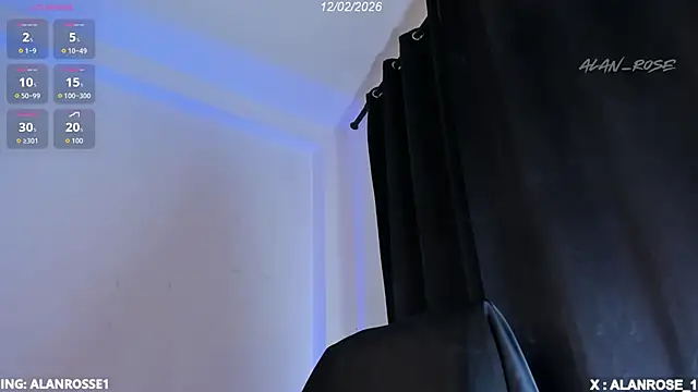 AlanRose01 online show from February 13, 4:12 pm