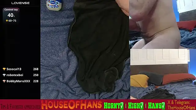 HouseOfHans online show from February 14, 10:38 pm