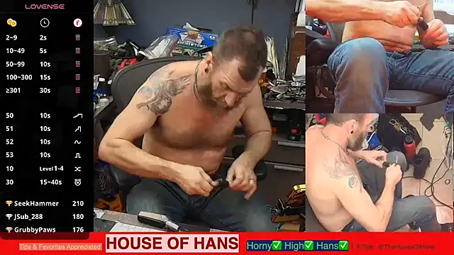 HouseOfHans online show from February 10, 11:20 pm