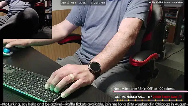 DeanonCam online show from April 9, 8:26 pm