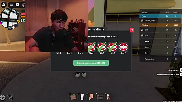 Nalgario67 online show from April 26, 1:25 am