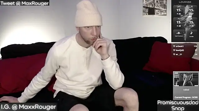 MaxRouger online show from December 24, 10:01 am