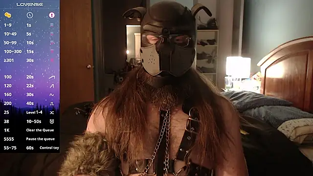 kinkywolf429 online show from December 3, 7:19 am