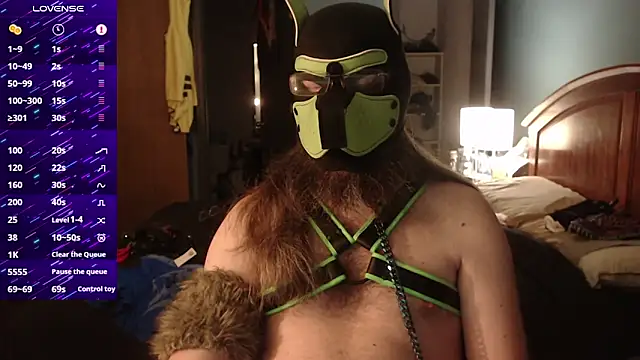 kinkywolf429 online show from October 19, 9:40 pm