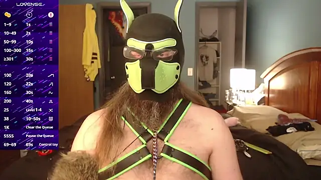 kinkywolf429 online show from October 8, 8:46 pm