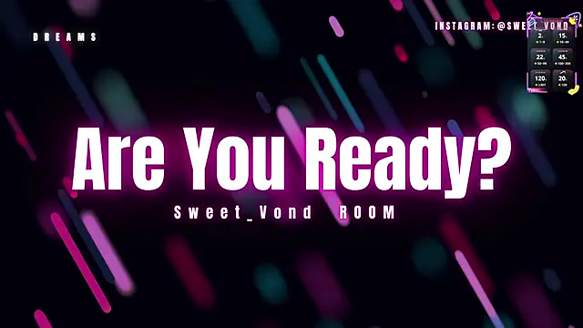 sweetvond  online show from September 21, 11:21 am